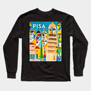 Pisa, globetrotters Long Sleeve T-Shirt